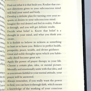 The POWER Of Your SUBCONSCIOUS MIND by Joseph Murphy Deluxe Leather Bound image 6