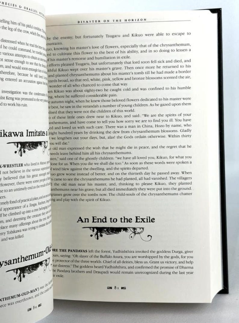 PROPHECIES & ORACLES Myths and Tales Gothic Fantasy Deluxe Hardcover *New* image 4