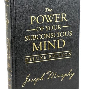 The POWER Of Your SUBCONSCIOUS MIND by Joseph Murphy Deluxe Leather Bound image 1