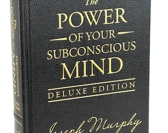 The POWER Of Your SUBCONSCIOUS MIND by Joseph Murphy Deluxe Leather Bound