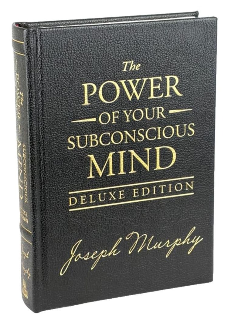 The POWER Of Your SUBCONSCIOUS MIND by Joseph Murphy Deluxe Leather Bound image 1