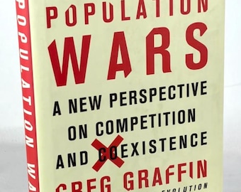 Raro - POPULATION WARS Firmado a mano por Greg Graffin Edición de tapa dura