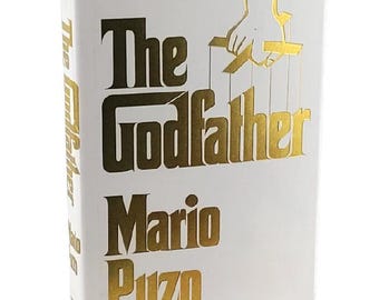 The GODFATHER by Mario Puzo - Collectible Deluxe Special Gift Edition - Hardcover - Classic Book - Home Decor - Best Seller