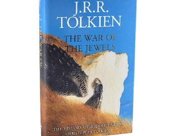The WAR OF The JEWELS by J.R.R. Tolkien Middle-Earth Fantasy Hardcover edition New Classic Book