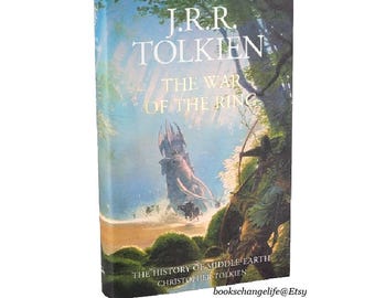 The WAR Of The RING by J.R.R. Tolkien Middle-Earth Fantasy Hardcover edition New Classic Book
