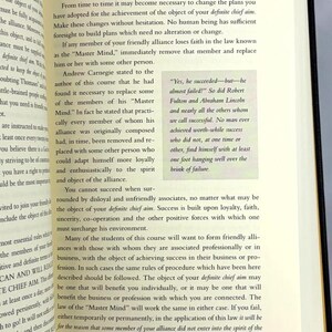 The LAW of SUCCESS by Napoleon Hill Deluxe Leather Bound Classic Edition Bild 7