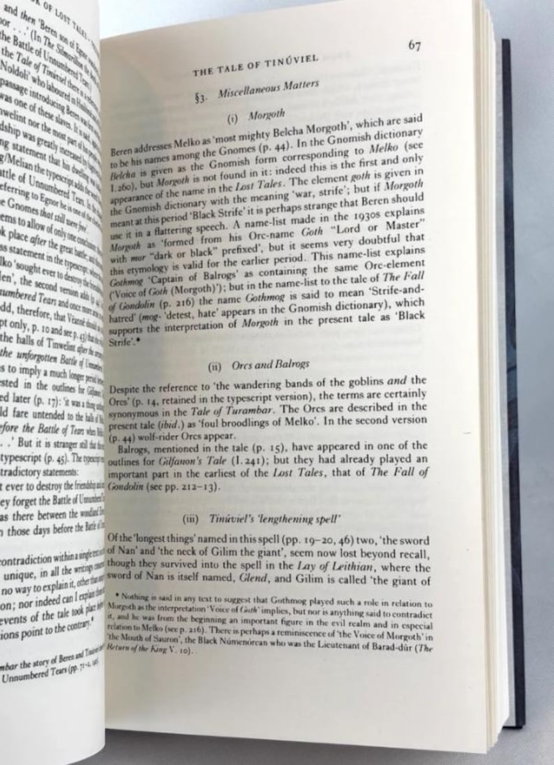 The Book of Lost Tales Part 1 & 2 by J.R.R. Tolkien Middle earth tales *New* image 9