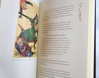 FIVE RINGS ILLUSTRATED by Miyamoto Musashi Chinese Bound Hardcover