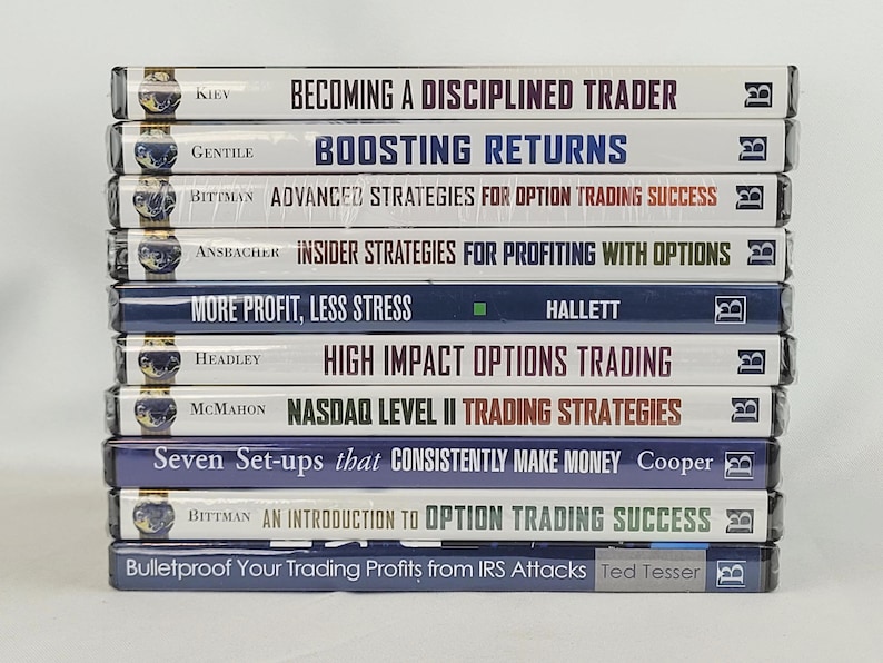 10 DVD Set: Option and Stock Trading Strategies DVD Seminars *new ...