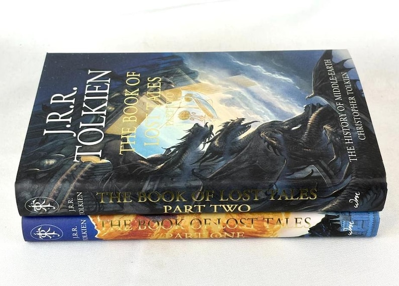 The Book of Lost Tales Part 1 & 2 by J.R.R. Tolkien Middle earth tales *New* image 3