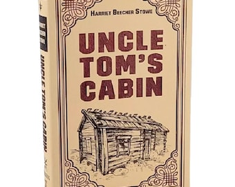 UNCLE TOM'S CABIN by Harriet Beecher Stowe Soft Faux Leather Cover Brand New Classic Book