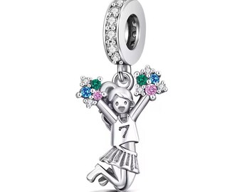 SBI Jewelry Heart Family Tree Of Life Charm - Green Silver Dangle Charm For Bracelets, Pandora Compatible