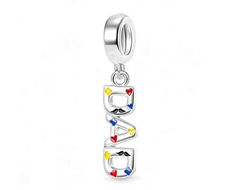 Pandora MLB LA ロサンゼルス限定ダングルチャーム | 実物 Pandora