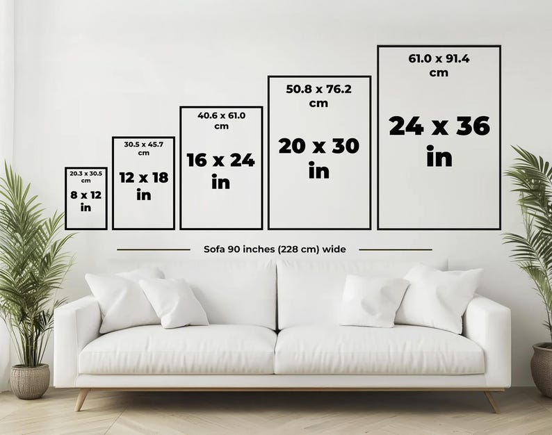 Detroit Lions vintage voetbalposter print | Modern muurdecor uit het midden van de eeuw (digitale download) afbeelding 5