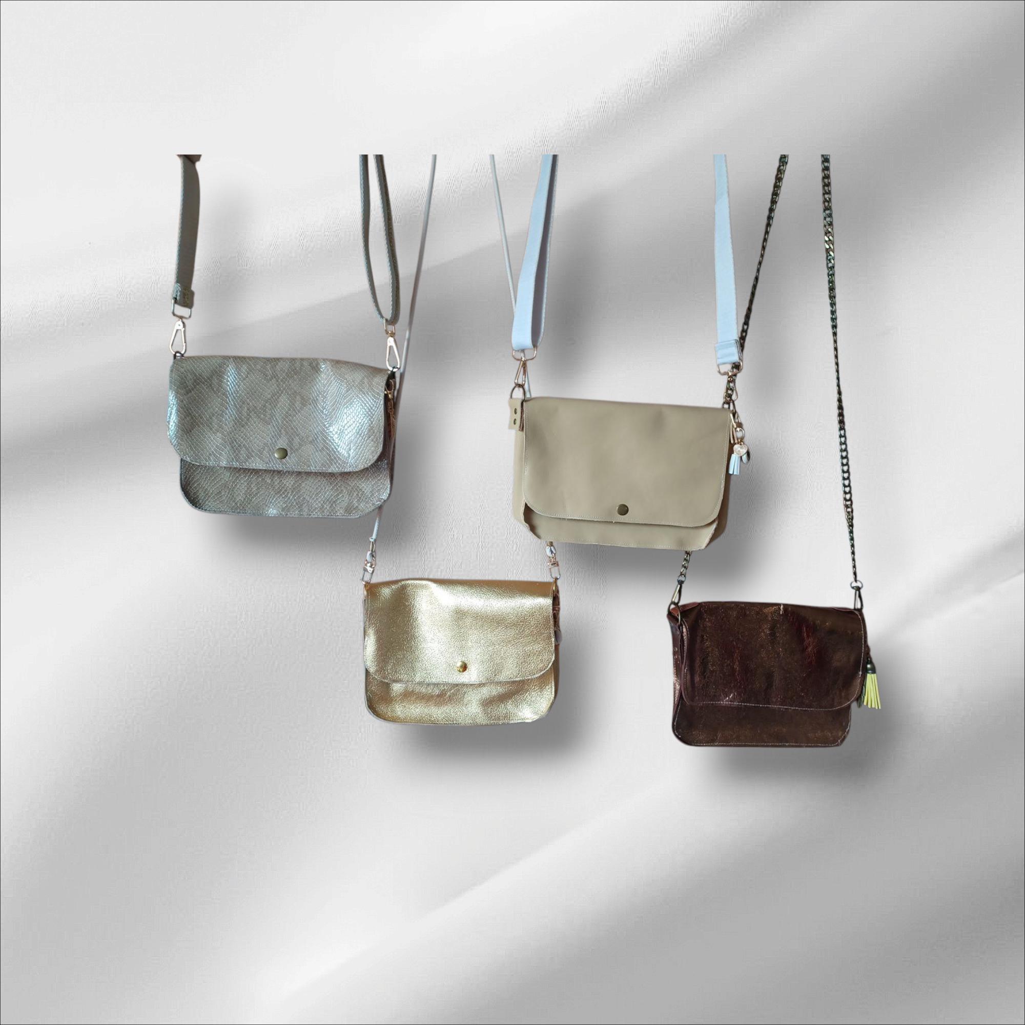 sac besace 100% cuir