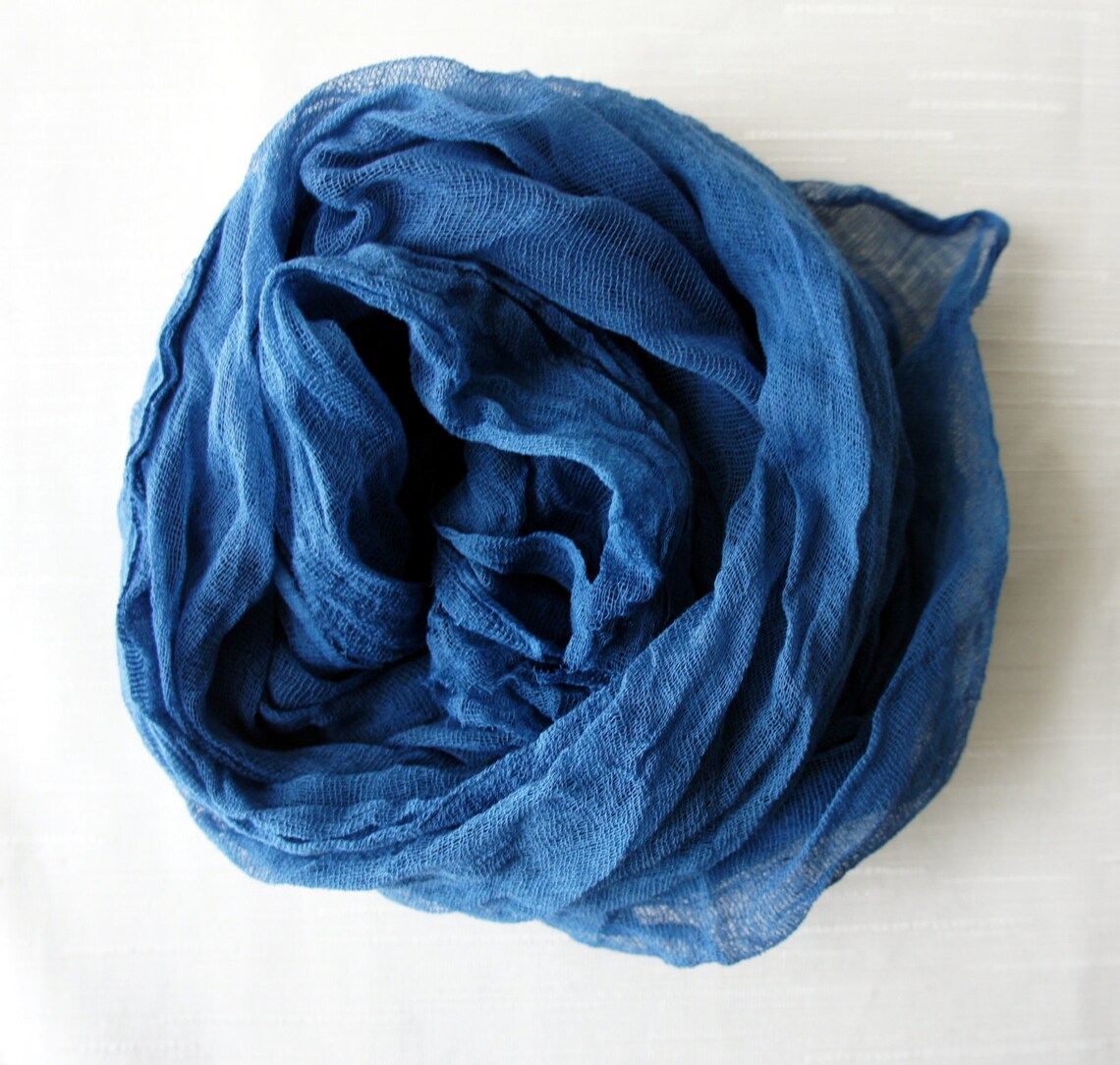 Cheesecloth Newborn Wrap Photography Prop Blue Cheesecloth Etsy