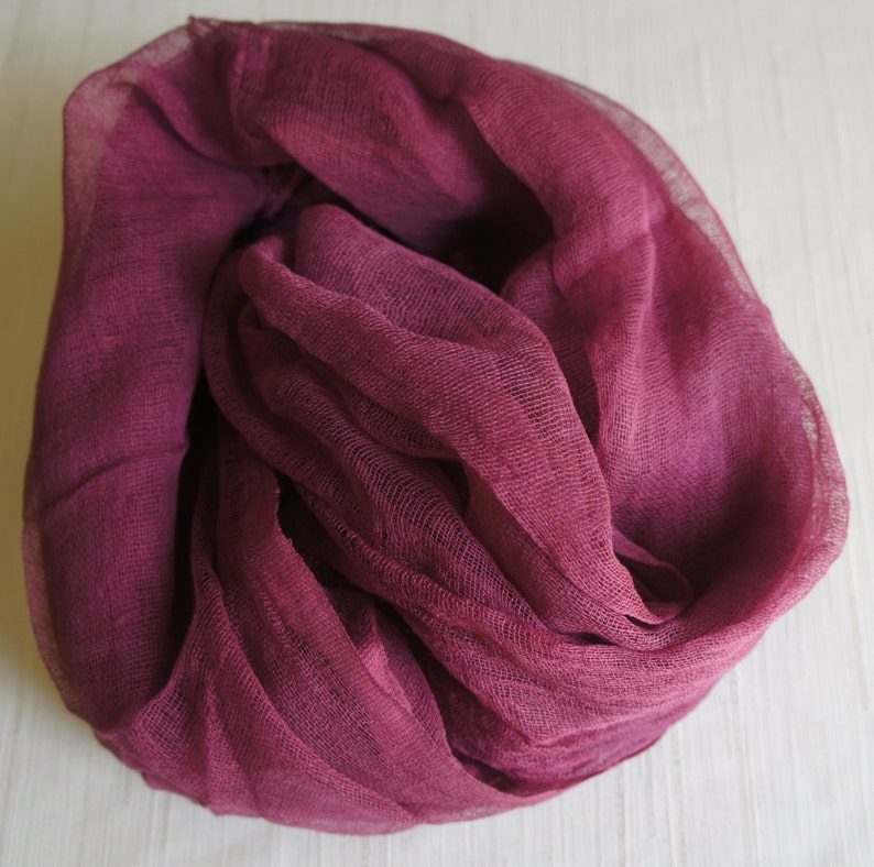 Cheesecloth Newborn Wrap Photography Prop Plum Cheesecloth Etsy
