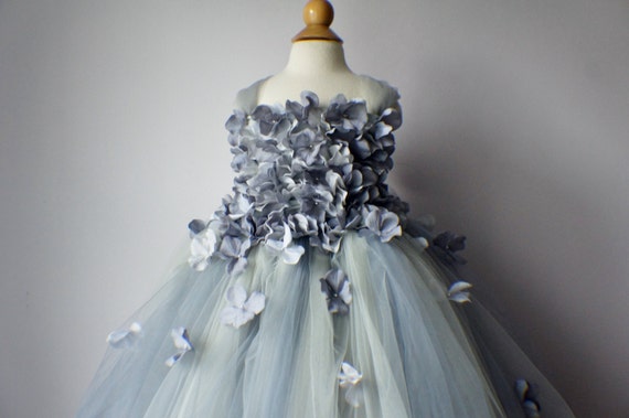 gray tutu dress