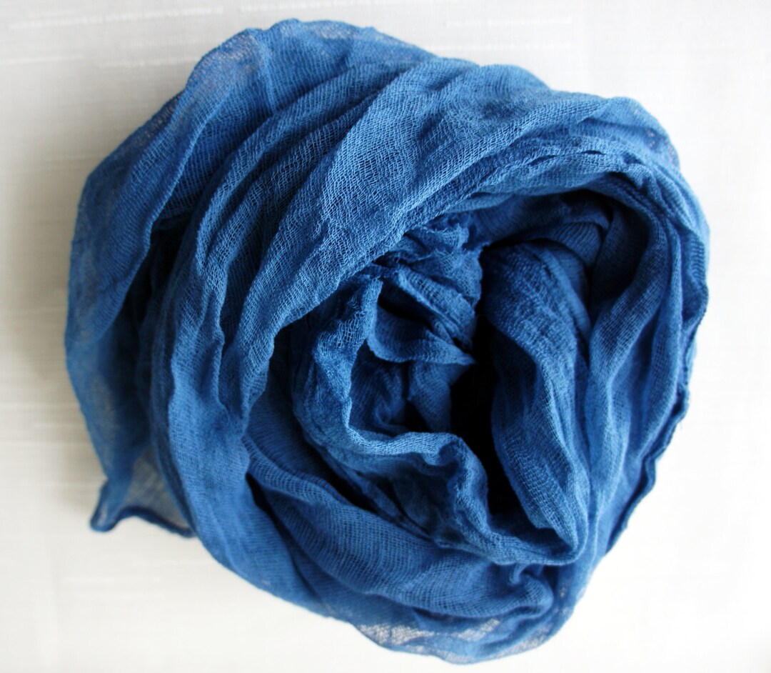 Cheesecloth, Newborn Wrap Photography Prop, Blue Cheesecloth, Baby Wrap