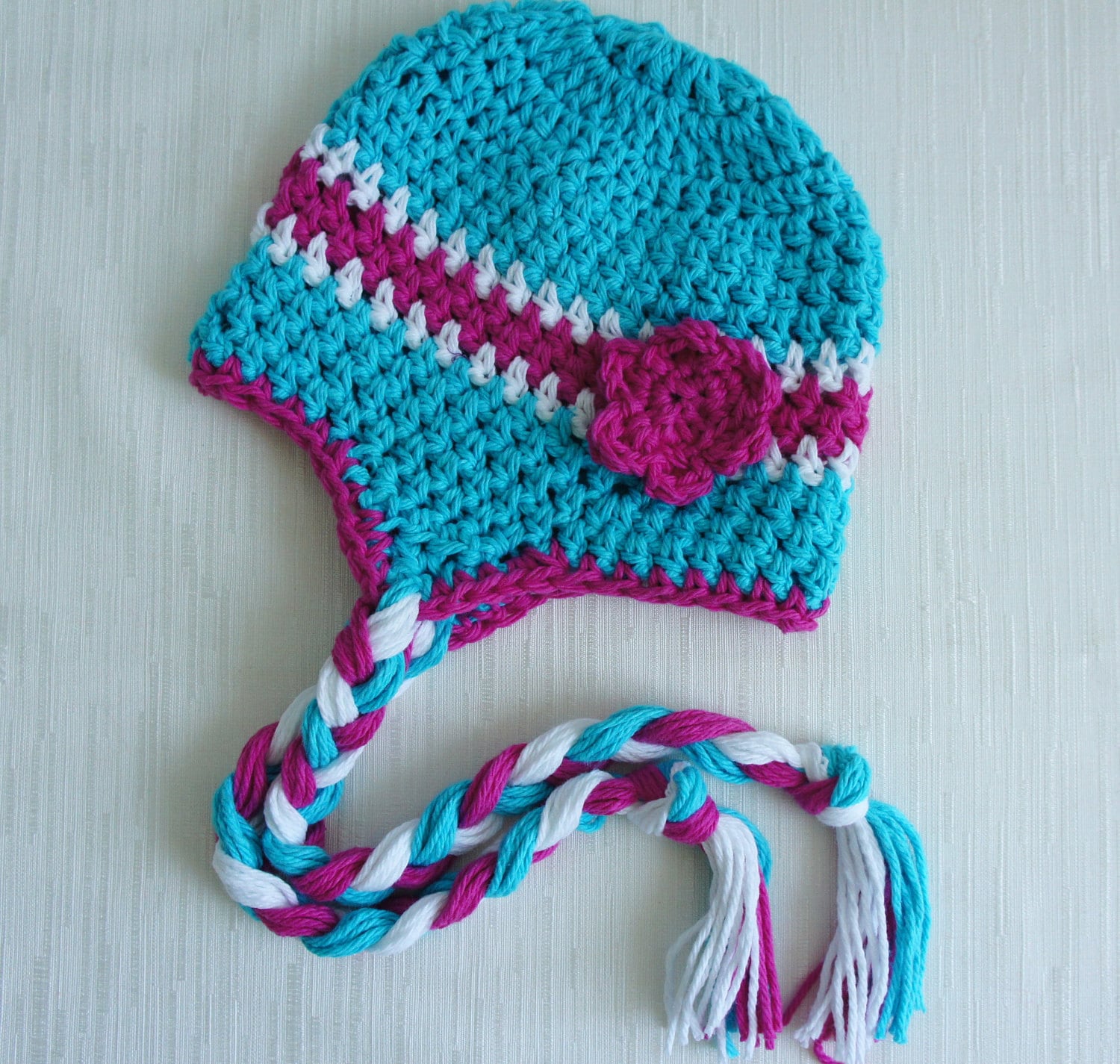 Baby Hat Newborn Hat Baby Beanie Baby Cotton Hat Turquoise Etsy