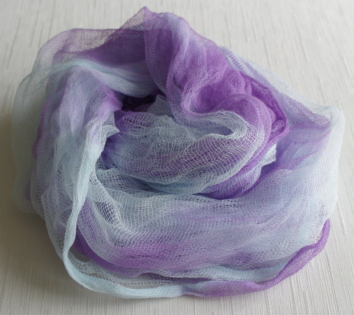 Newborn Cheesecloth Newborn Wrap Photography Prop Purple Etsy