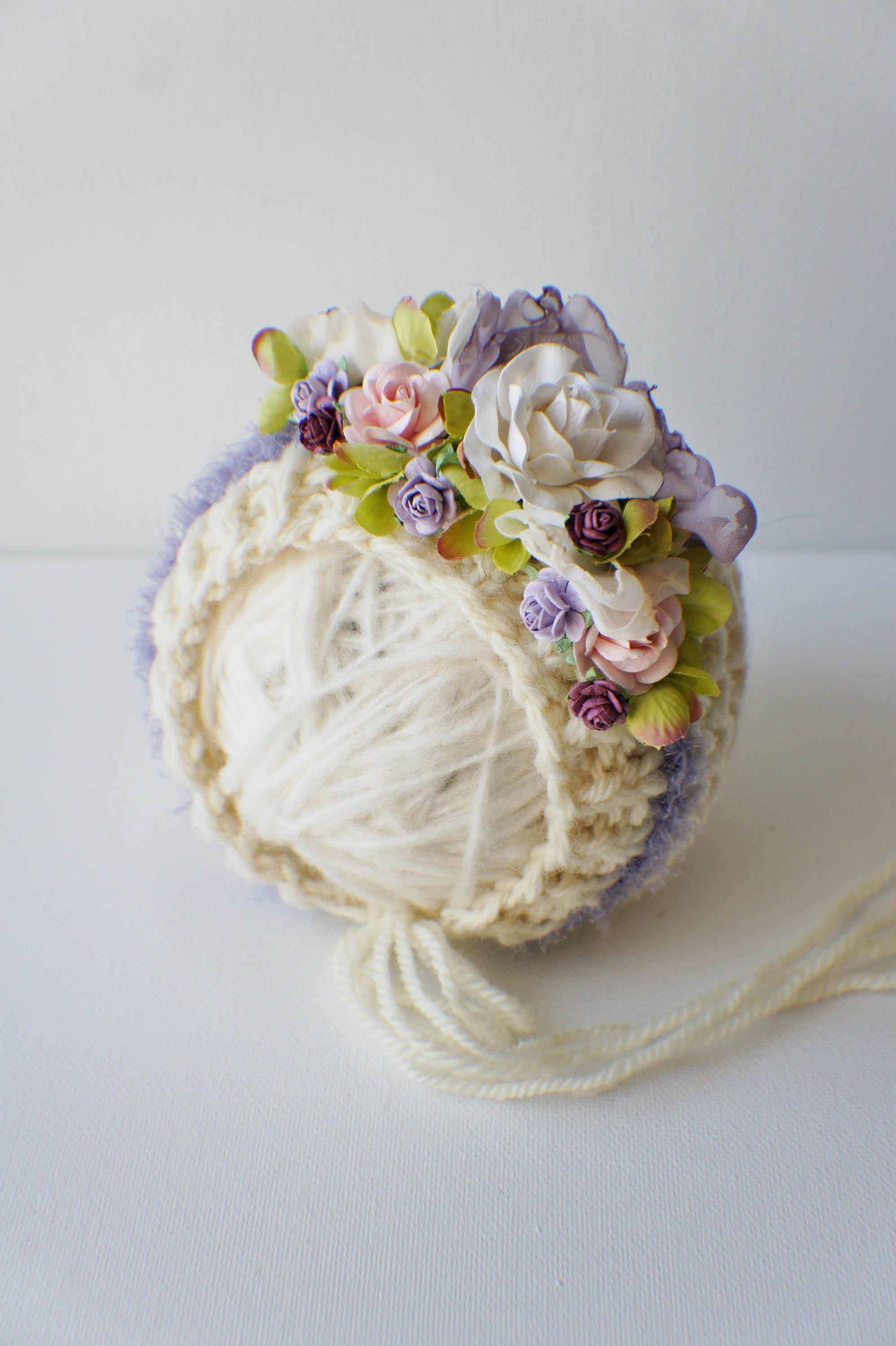 Floral Cotton Bonnet - Delia