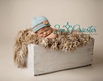 Baby Hat, Newborn Hat, Newborn Photo Prop, Baby Boy Hat, Baby Hat, Knit Newborn Hat, Baby Photo Prop