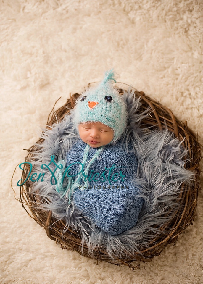 Baby Hat Knit Newborn Hat Photography Prop Newborn photo Etsy