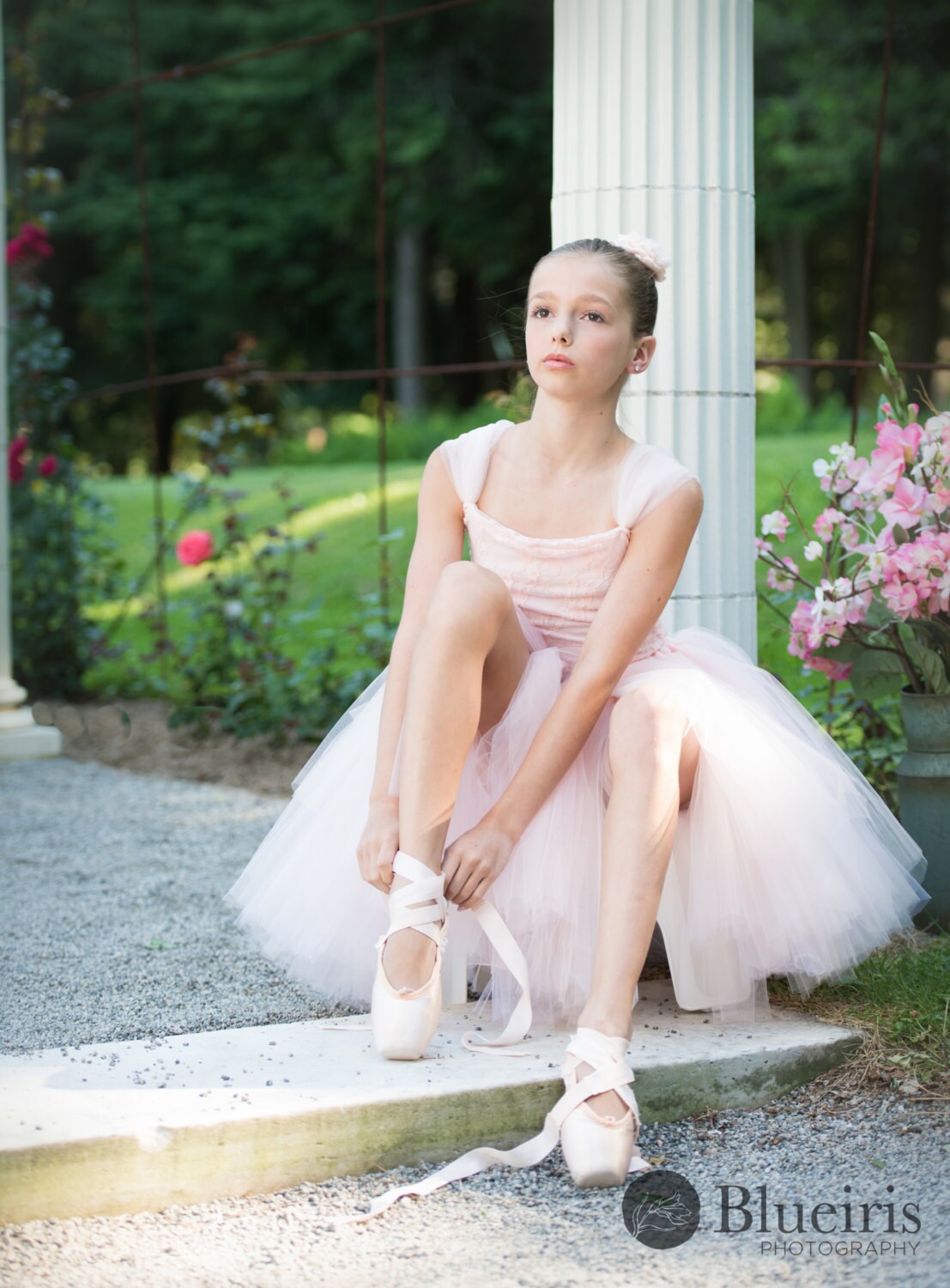 ballerina flower girl dress