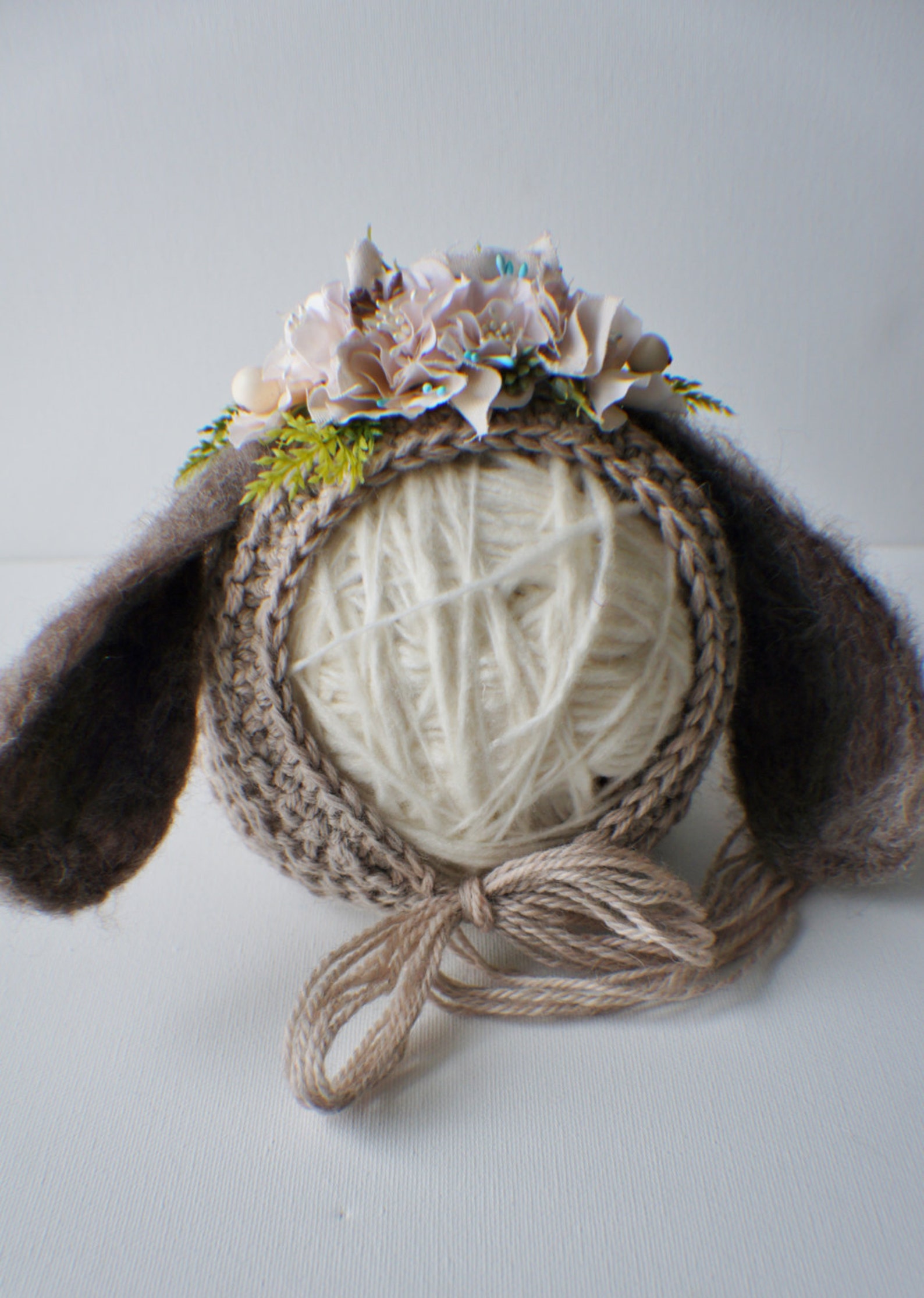 Paty Swiss Floral Trim Bonnet main image 1