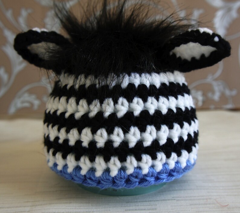 Baby Hat Newborn Baby Hat Little Zebra Hat Baby Boy Hat Etsy