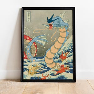 Set of 2 Pokemon Poster Printable PDF, Pokemon Wall Art Print, Pokemon Home Decor, Party Decor, Pokemon Travel Poster, Pokemon Birthday image 5
