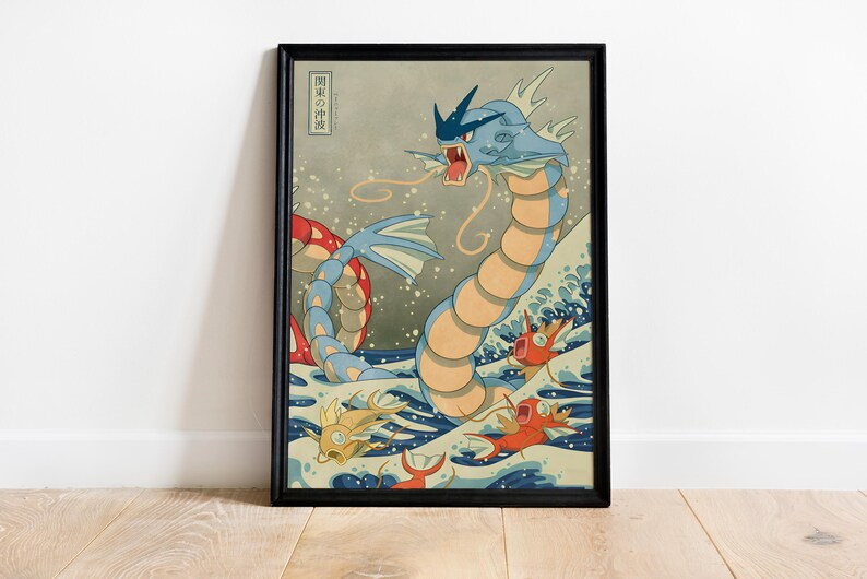 Set of 2 Pokemon Poster Printable PDF, Pokemon Wall Art Print, Pokemon Home Decor, Party Decor, Pokemon Travel Poster, Pokemon Birthday image 5