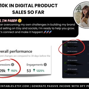 PLR Digital Products Bundle | Canva Templates with MRR for Etsy Passive Income image 10