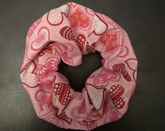 Valentine Heart Hair Scrunchie