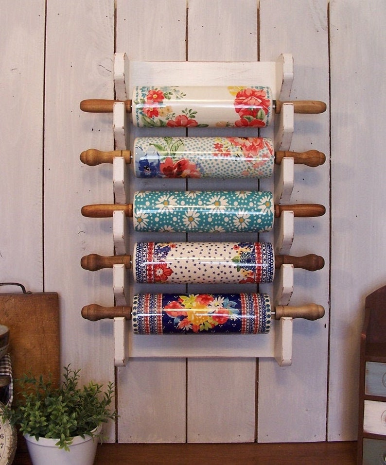 Pioneer Woman 5 Pin Rack for Rolling Pin Collection ...