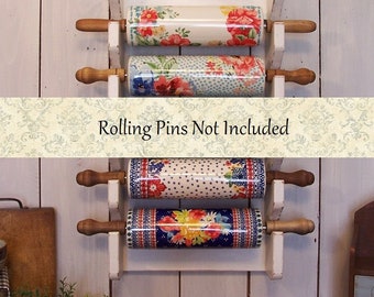 My vintage rolling pin wall - Quintessentially Quinlan