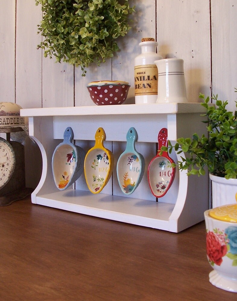 Farmhouse Style Countertop or Wall Mount Display Shelf for Etsy