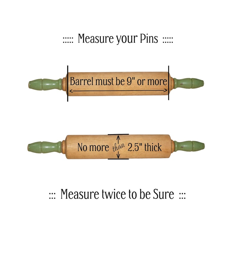 Unfinished You Paint Support pour rouleaux à pâtisserie en bois Étagère pour rouleaux à pâtisserie de style ferme, BOIS NU image 5