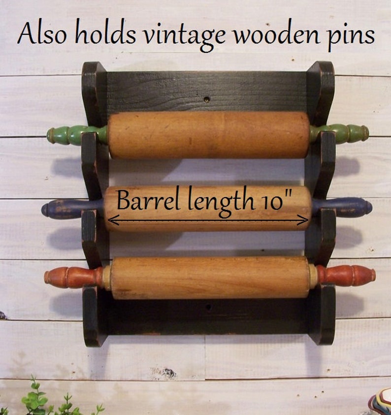 Pioneer Woman 3 Pin Rack for Multiple Rolling Pins Display ...