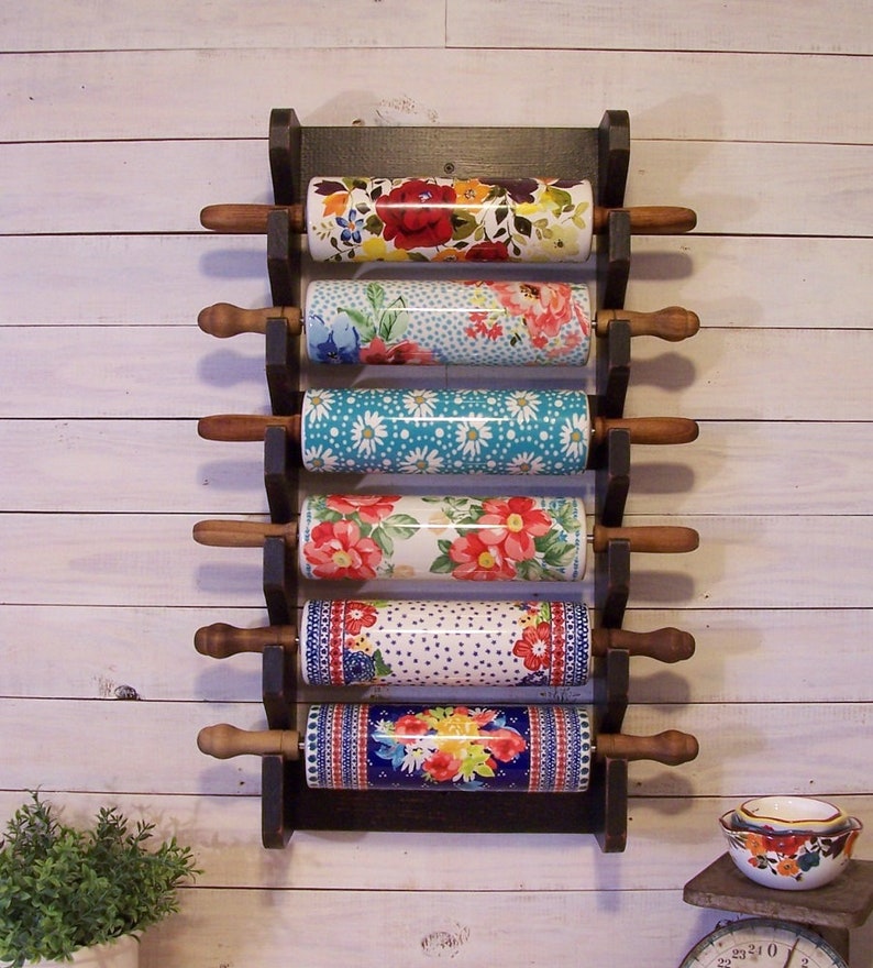Pioneer Woman 6 Pin Rack for Rolling Pin Collection ...