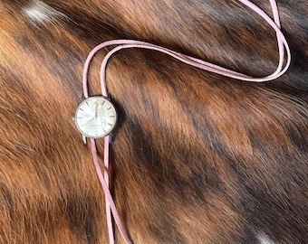 Vintage Watch Bolo Tie