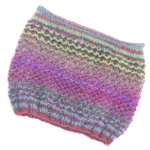 Easy Cowl Scarf Knitting Pattern