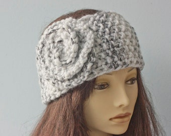 Hand Knit Headband, Head Warmer, Ear Warmer,  Custom Chose Color
