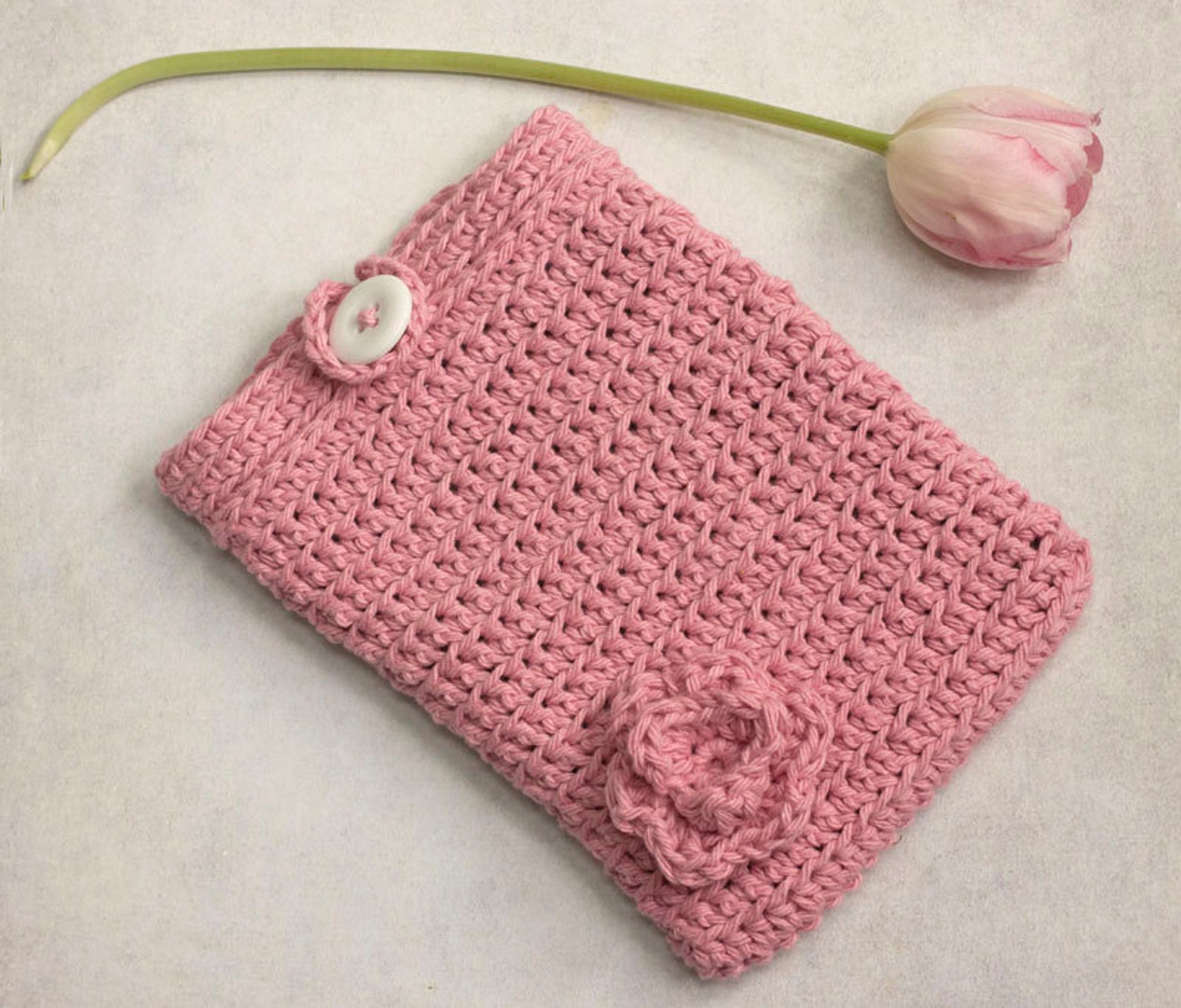 Cotton Kindle Case with Flower Flower EReader Cover Custom Etsy