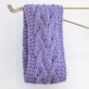 Hand Knit Soft Headband, Custom, Ear Warmers