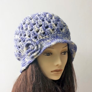 Easy Hat Crochet Pattern, 1920's Cloche Pattern