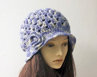 Easy Cloche Hat Crochet Pattern, 1920's Flapper Style