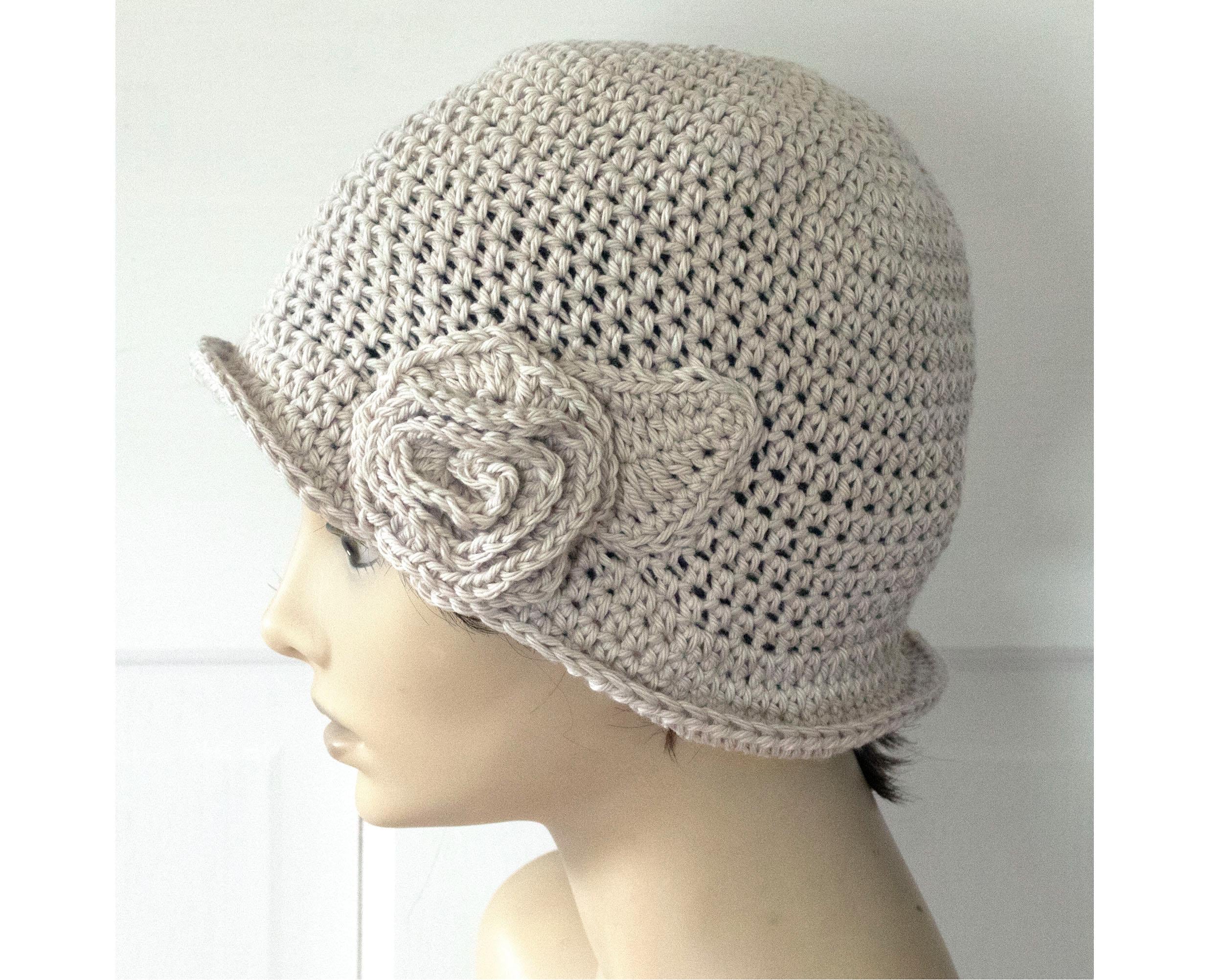 LOVELY VTG MCM IVORY WOOL CLOCHE HAT WITH EMBELLISHMENTS! Vintage Ivory Wool Felt Hat Made USA Floral | Mercari main image 2