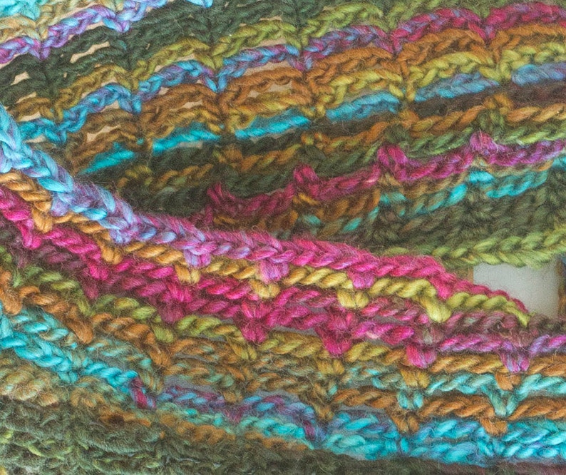 Easy Chunky Infinity Scarf Crochet Pattern, Bulky Yarn - Etsy